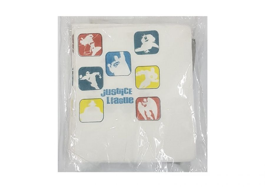 OFERTA 2024 - SERVILLETAS X 16 LIGA DE LA JUSTICIA (REGINA)